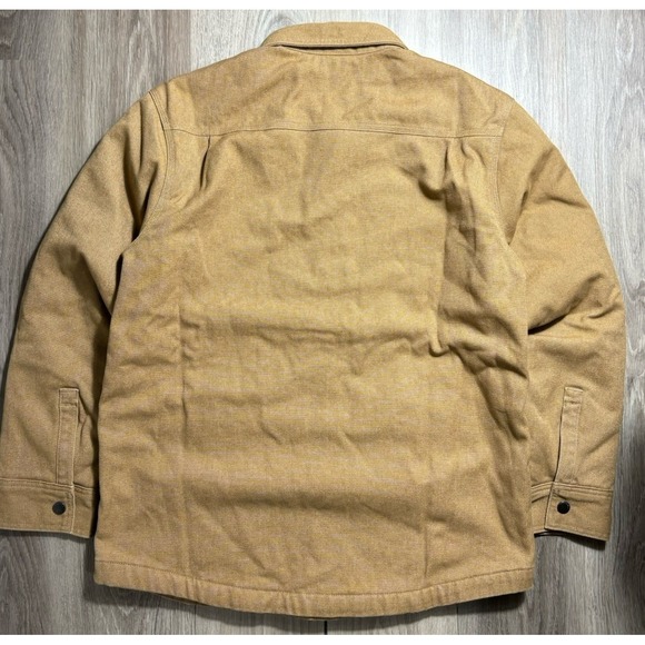 Patagonia Iron Forge Fleece Lined Jax Shirt Barn Ranch Jacket Men's M Brown NWT - Picture 8 of 10